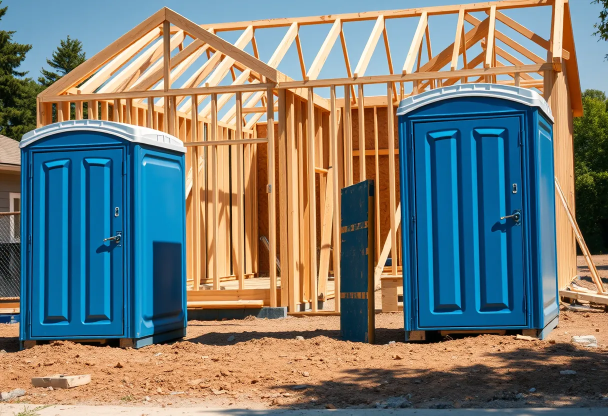 Construction Porta Potty Rental